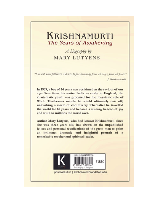 Krishnamurti – The Years of Awakening - Image 2